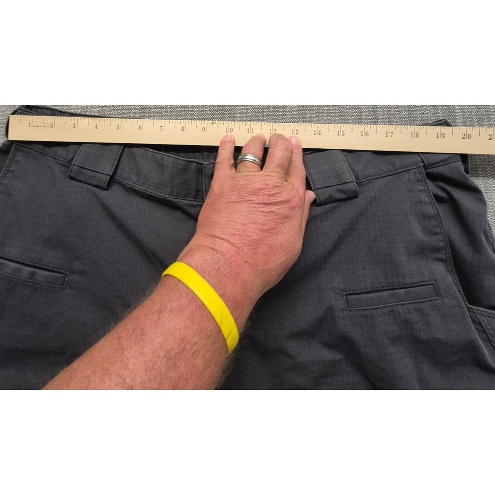 5.11 Tactical men's gray‎ cargo style pants 42x34 ripstop fabric military - Picture 8 of 16